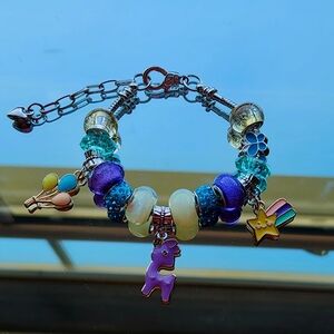 Charming Kids Bracelet with Colorful Beads